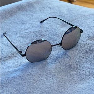 Quay Australia Round Sunglasses Electric Dreams